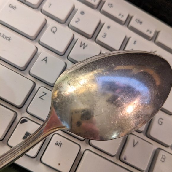 5 Piece Vintage William Rogers and Bro Flatware Spoons Forks - Picture 8 of 9